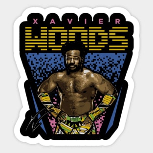 Xavier Woods Pose Sticker